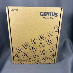 Osmo Genius Words Tiles Educational Game Ages 6-10 STEM Learning